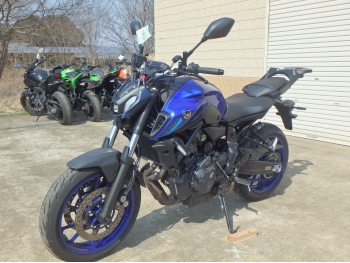 Заказать из Японии мотоцикл Yamaha MT-07-2 2022 фото 13