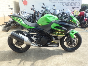 Заказать из Японии мотоцикл Kawasaki Ninja400R-2 2019 фото 8