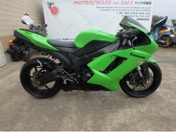 Заказать из Японии мотоцикл Kawasaki ZX-6R 2007 фото 9