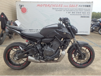 Заказать из Японии мотоцикл Yamaha MT-07-2 FZ-7 ABS 2021 фото 7
