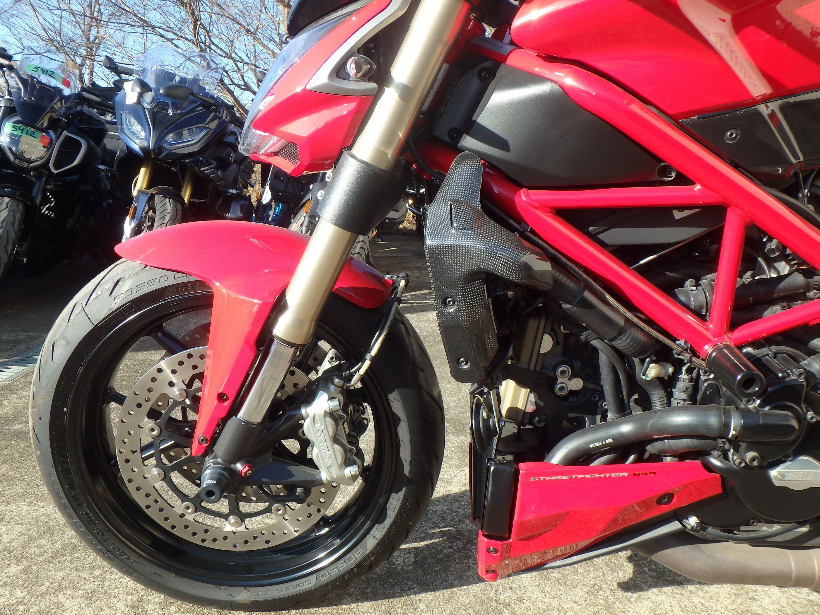 Купить мотоцикл Ducati Streetfighter 848 2011 фото 14