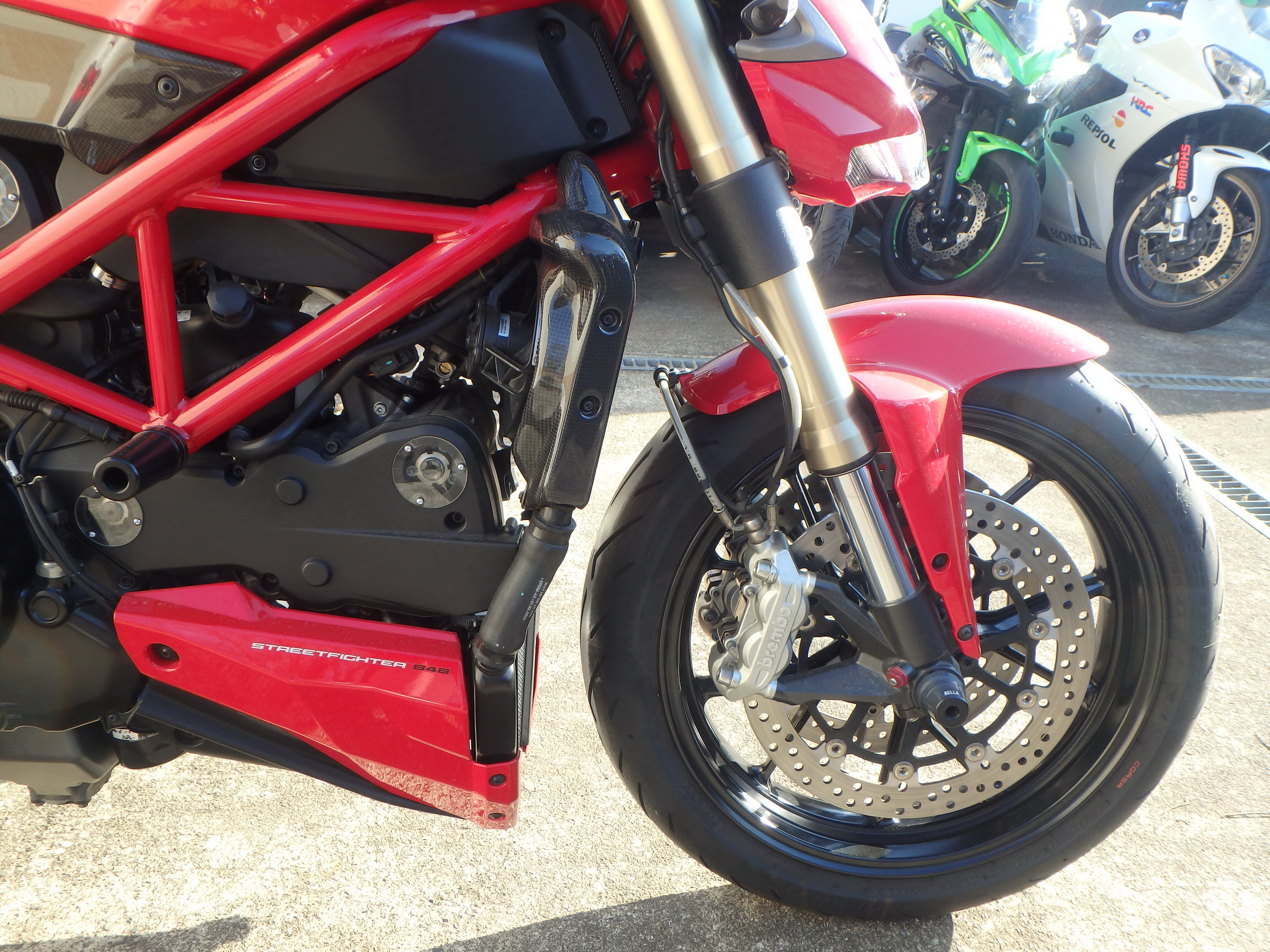 Купить мотоцикл Ducati Streetfighter 848 2011 фото 19