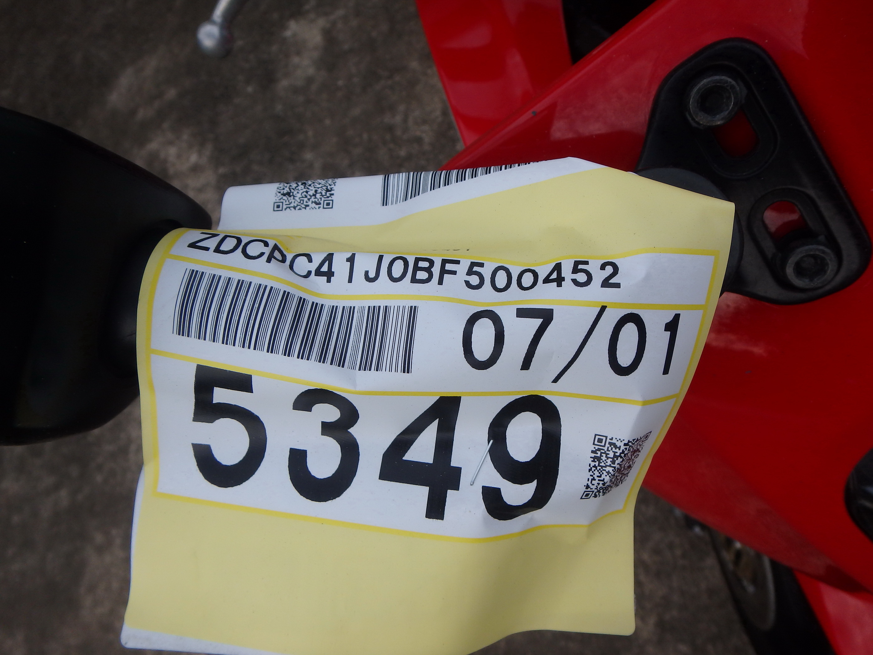 Купить мотоцикл Honda CBR600F 2011 фото 5