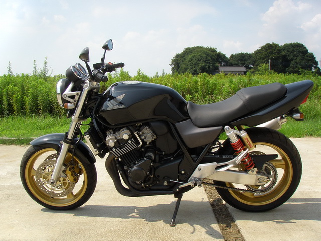 Honda CB 400 черный матовый