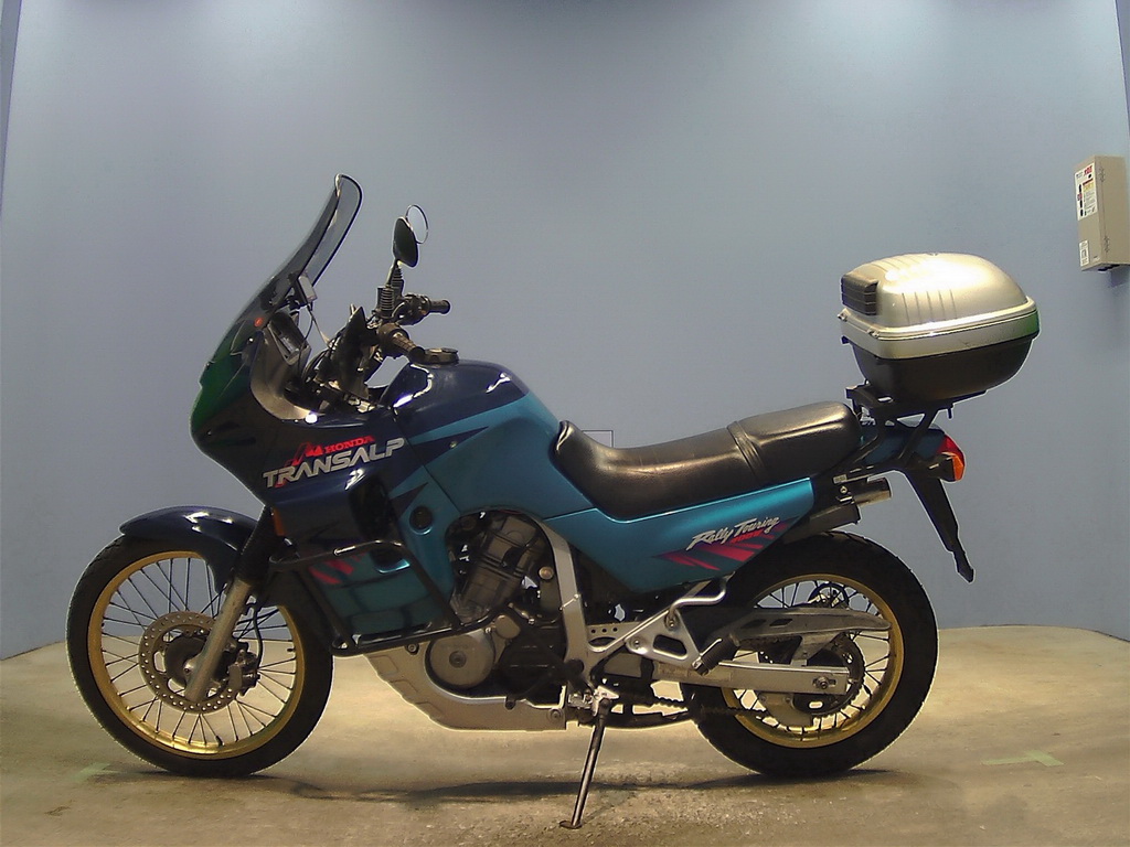 Honda трансальп с коляской ИЖ 2
