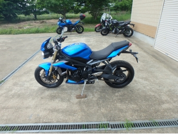 Заказать из Японии мотоцикл Triumph Street Triple 2014 фото 9