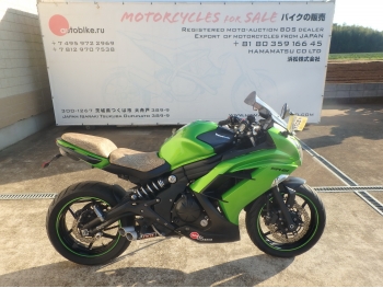 Заказать из Японии мотоцикл Kawasaki Ninja650R ER-6F 2014 фото 8