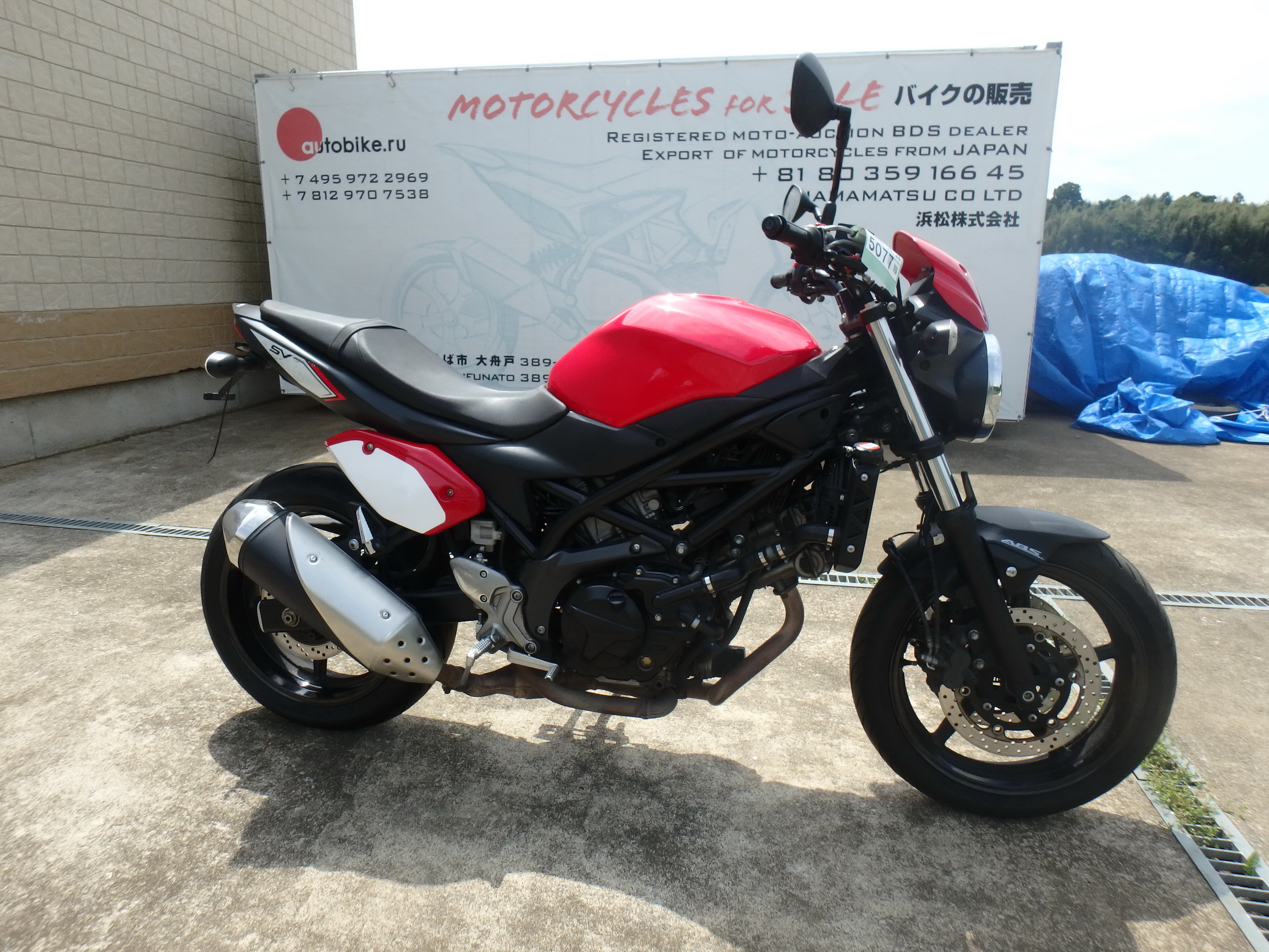 Купить мотоцикл Suzuki SV650A 2016 фото 7