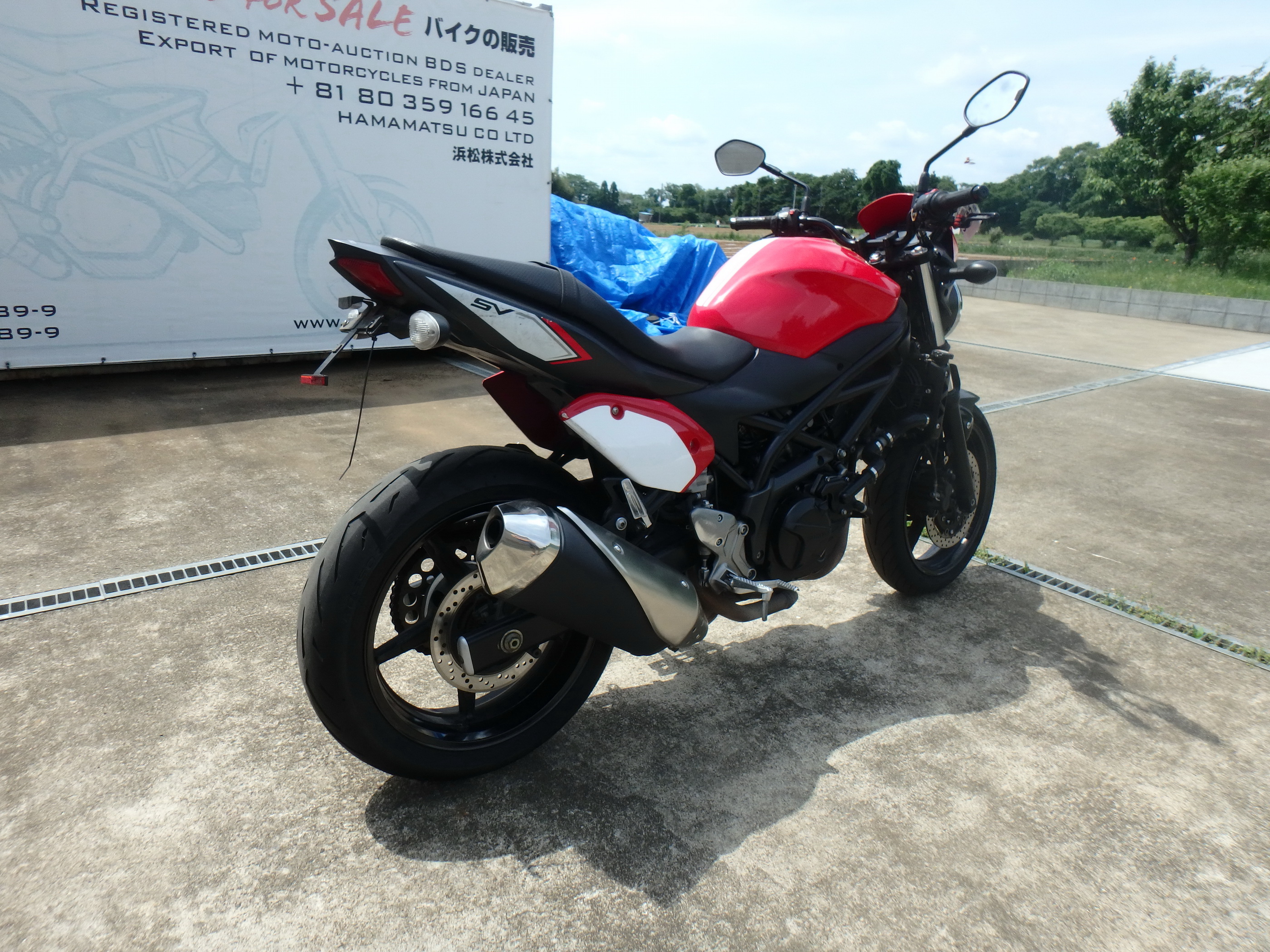 Купить мотоцикл Suzuki SV650A 2016 фото 8