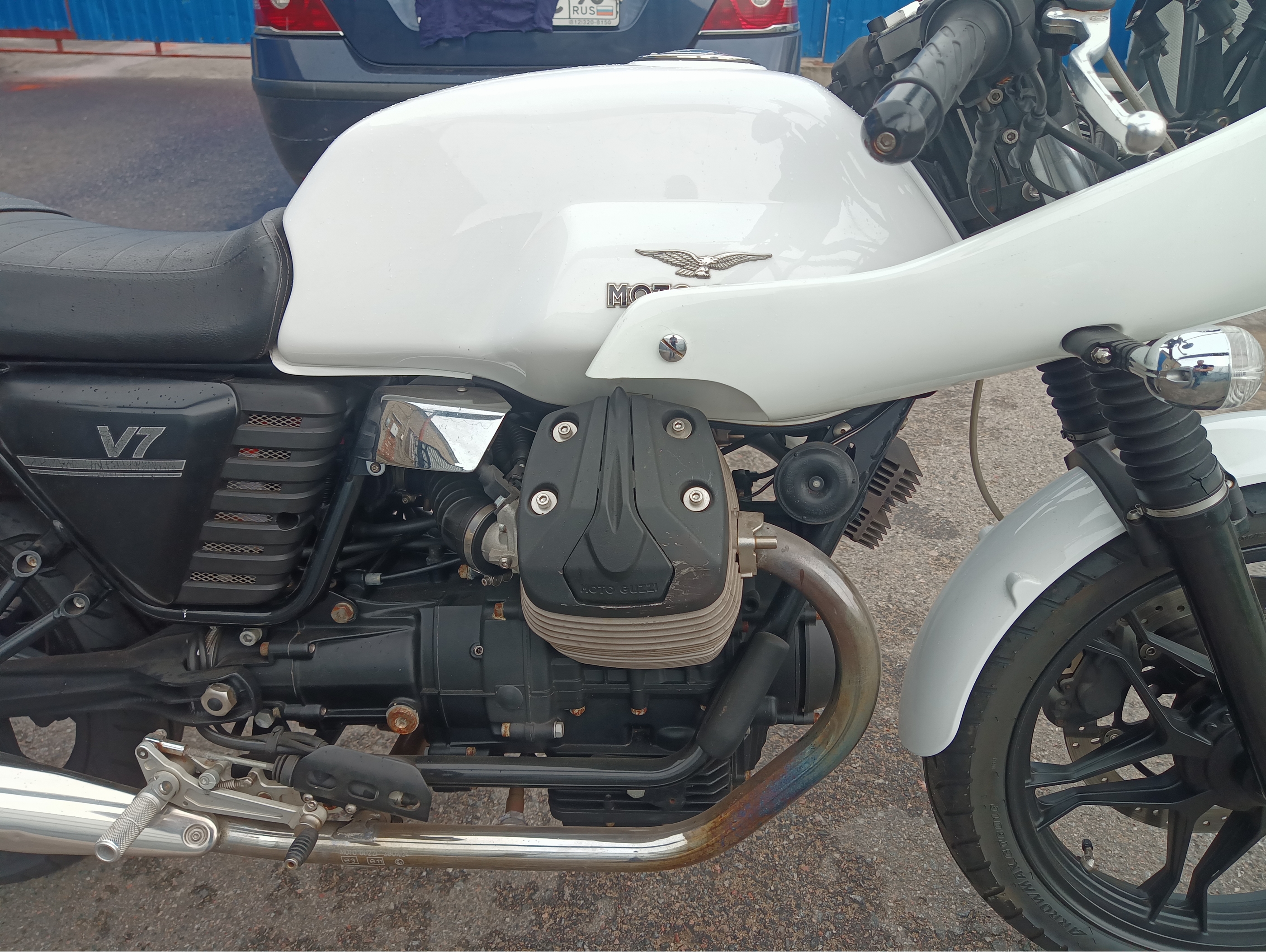 Купить мотоцикл Moto Guzzi V7 Stone 2014 фото 12