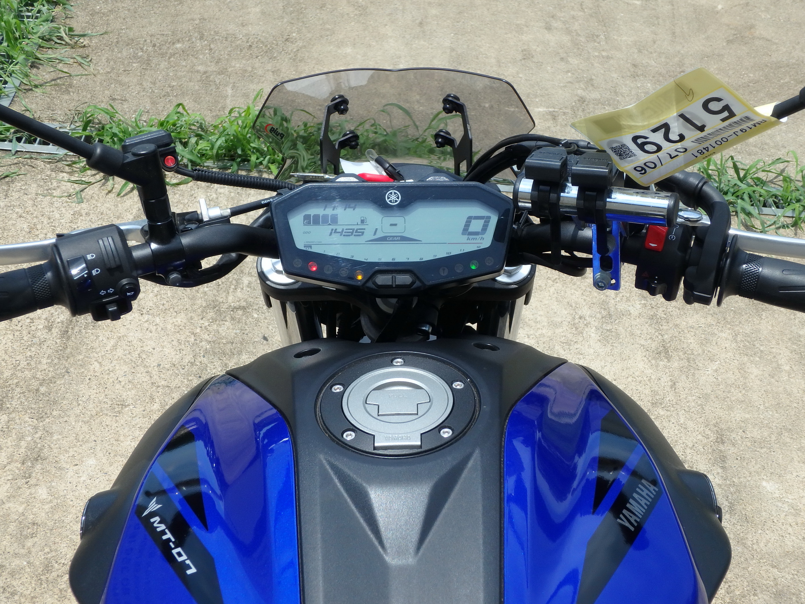 Купить мотоцикл Yamaha MT-07A FZ07 ABS 2018 фото 21