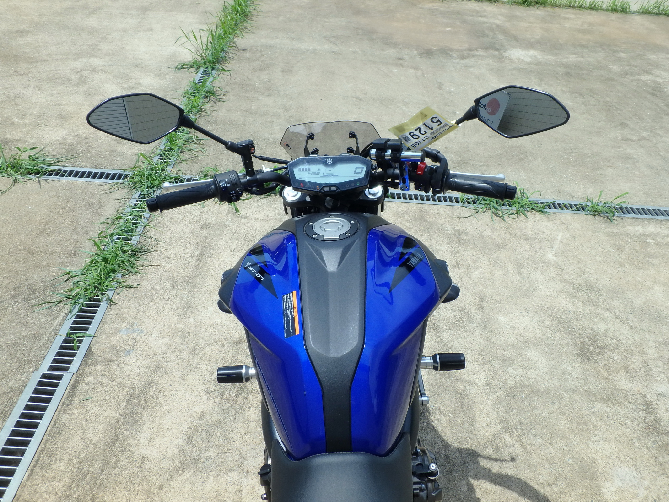 Купить мотоцикл Yamaha MT-07A FZ07 ABS 2018 фото 22