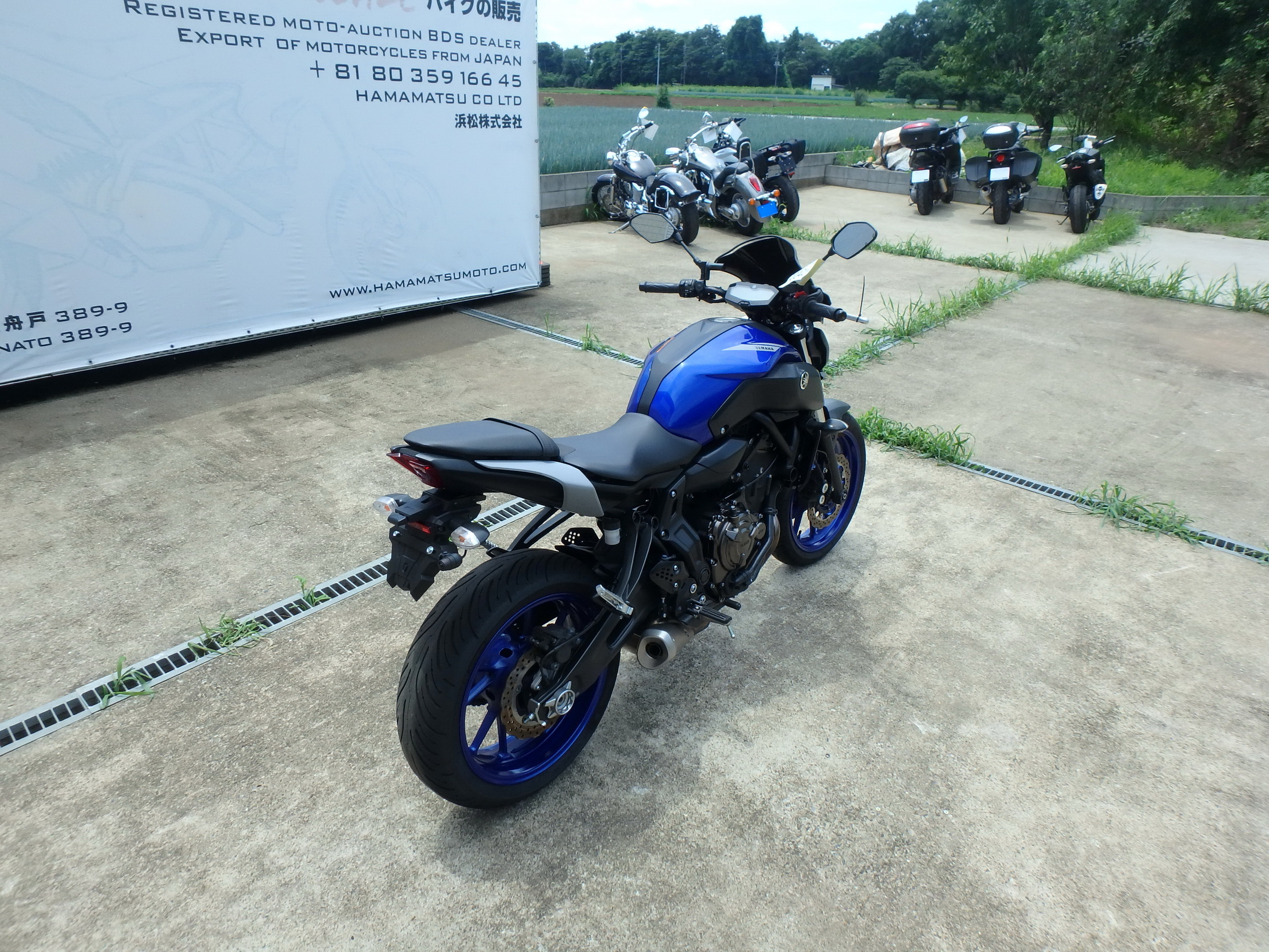 Купить мотоцикл Yamaha MT-07A FZ07 ABS 2020 фото 9