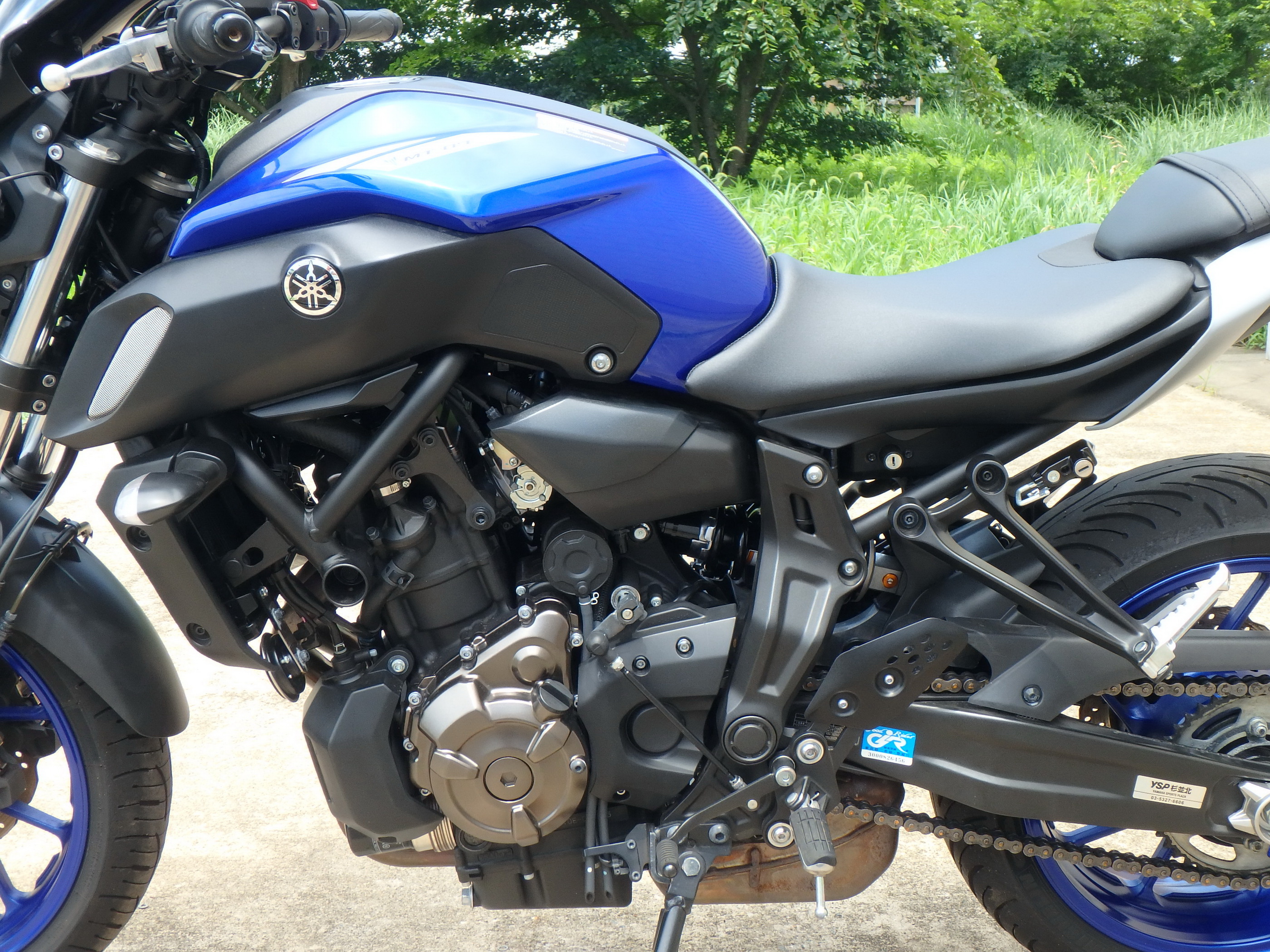Купить мотоцикл Yamaha MT-07A FZ07 ABS 2020 фото 15