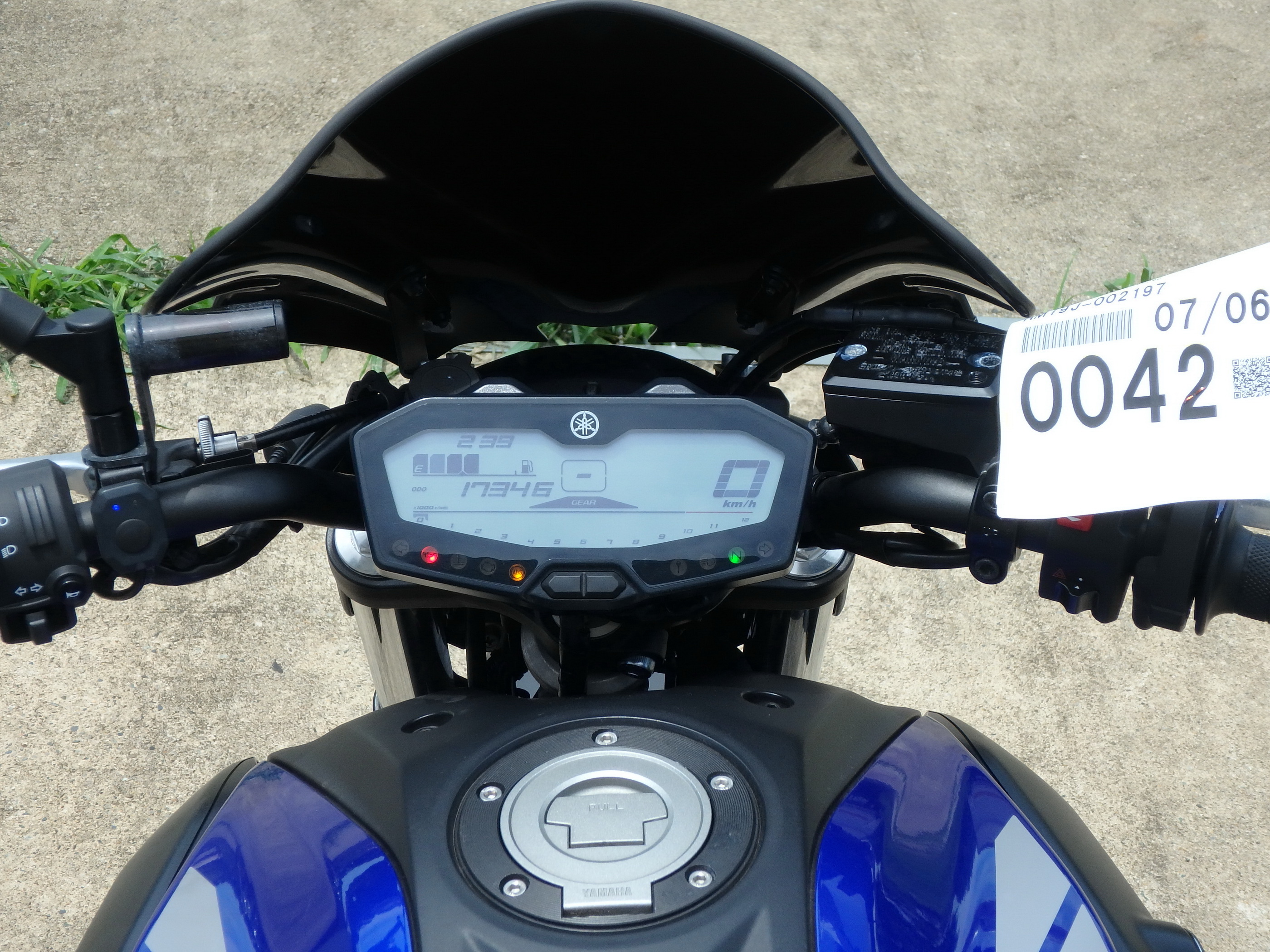 Купить мотоцикл Yamaha MT-07A FZ07 ABS 2020 фото 21