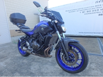 Заказать из Японии мотоцикл Yamaha MT-07A FZ07A ABS 2017 фото 7