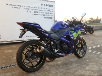 Заказать из Японии мотоцикл Yamaha YZF-R3 Moto GP Replica 2017 фото 9