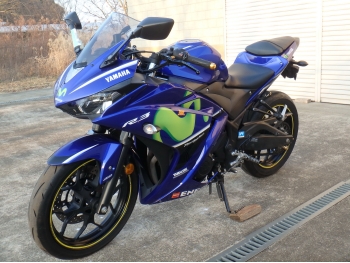 Заказать из Японии мотоцикл Yamaha YZF-R3 Moto GP Replica 2017 фото 13
