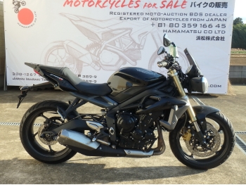 Заказать из Японии мотоцикл Triumph Street Triple85 2013 фото 8