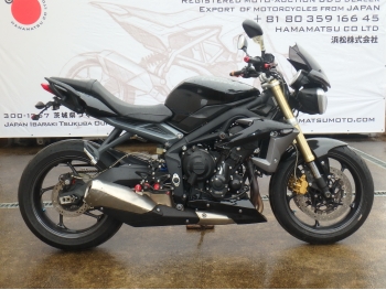 Заказать из Японии мотоцикл Triumph Street Triple85 2014 фото 8