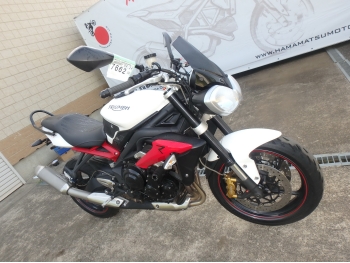 Заказать из Японии мотоцикл Triumph Street Triple R 2017 фото 7