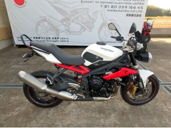 Заказать из Японии мотоцикл Triumph Street Triple R 2017 фото 8