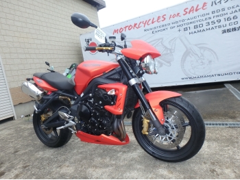 Заказать из Японии мотоцикл Triumph Street Triple R 2010 фото 7