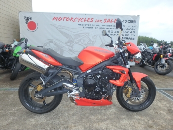 Заказать из Японии мотоцикл Triumph Street Triple R 2010 фото 8
