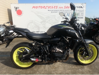 Заказать из Японии мотоцикл Yamaha MT-07A FZ07A 2018 фото 8