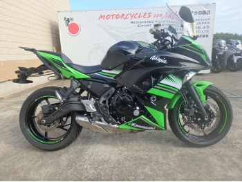 Заказать из Японии мотоцикл Kawasaki Ninja650A 2017 фото 8